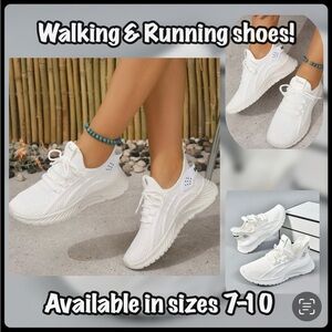 White Women's Running Shoes